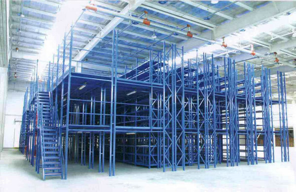 Heavy loft shelves