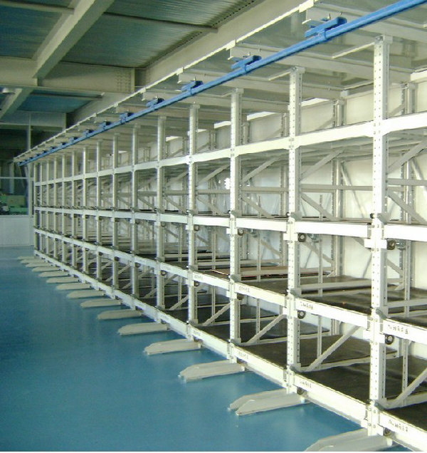Three grid four mold rack