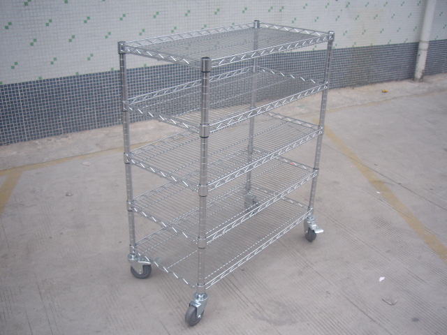 Chrome shelf